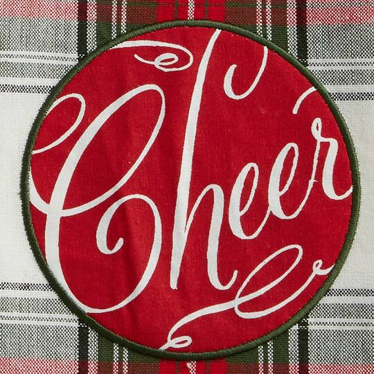 DII® Joyful Wishes Embellished Dishtowel Set